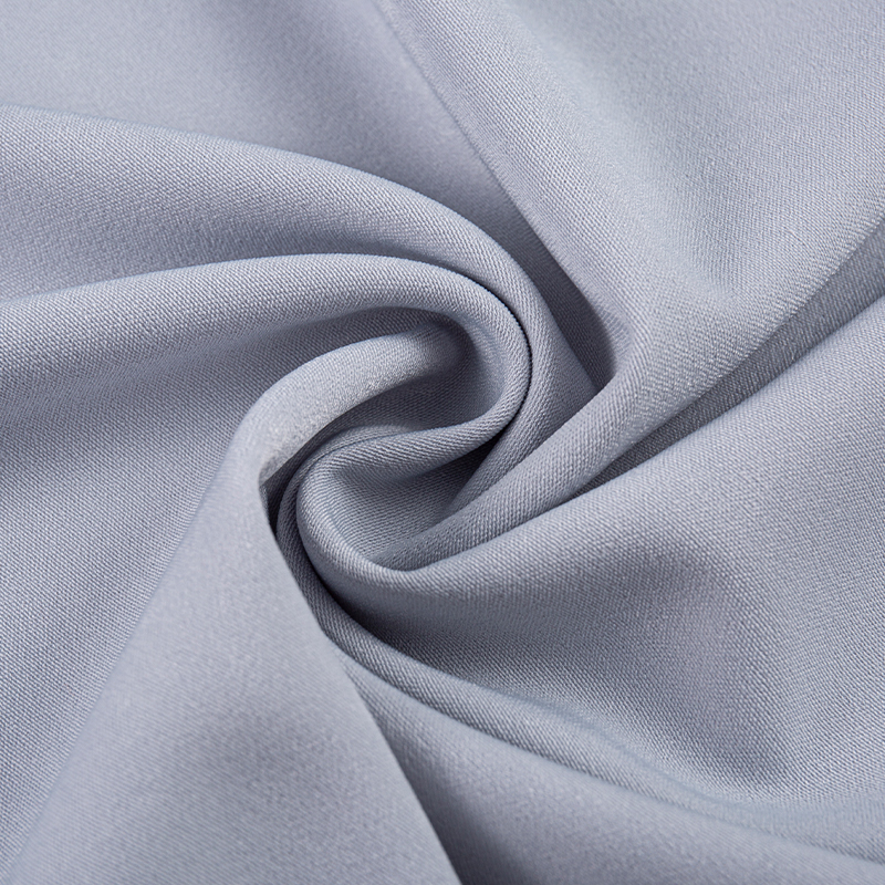 HY275 Vải nhung hoa băng tổng hợp Polyester-Spandex màu xám